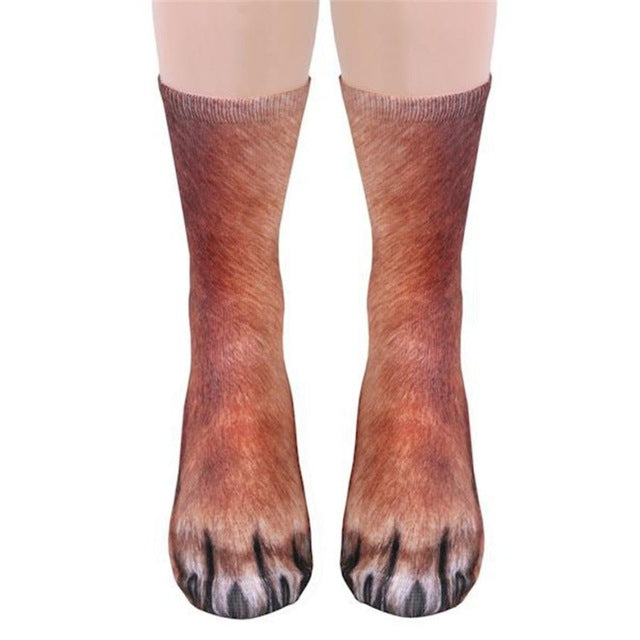 ANIMAL PAW SOCKS (ONE SIZE FITS ALL)